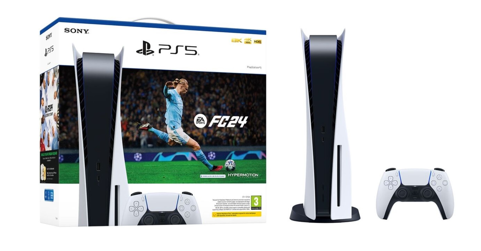 Tecnofull Shop - SONY PS5 PlayStation 5 - FC24 Bundle Version - 825 GB